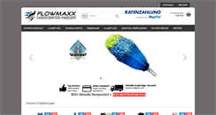 Desktop Screenshot of flowmaxx.eu